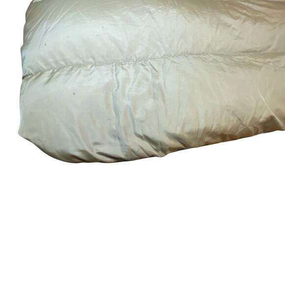 Vintage LL Bean Gold Tan Puffer Vest Snap Goose Down Men XXL Packable Gorpcore - Picture 5 of 16